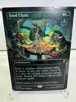 Food Chain (Borderless) Commander: Teenage Mutant Ninja Turtles Foil - Image 1