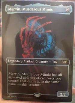 Marvin, Murderous Mimic (Showcase) Duskmourn: House of Horror Foil - Image 1