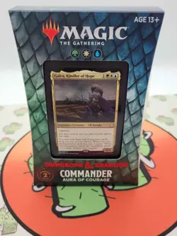 MTG Dungeons and Dragons Commander Deck Aura of Courage UNOPENED NM - Image 1
