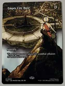 MTG Avatar: TLE Empty City Ruse Sorcery MYTHIC REGULAR #0003 - Image 1