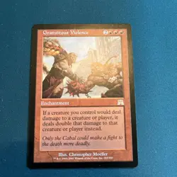 MTG Gratuitous Violence Onslaught UNPLAYED - Image 1