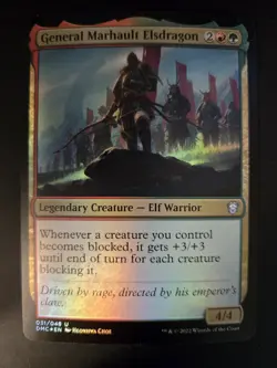 General Marhault Elsdragon NM FOIL Commander: Dominaria United MTG FREE SHIPPING - Image 1