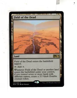 MTG SkeenAB Field of the Dead from M20. LP. - Image 1