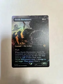 Orcish Bowmasters Borderless Foil English Version Mtg - Image 1