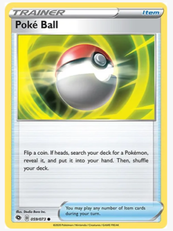 Poke Ball (59) Champion's Path (CHP) Pokemon TCG PLAYSET (x4) NM - Image 1