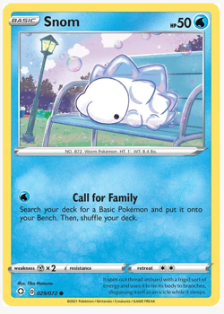 Snom Pokemon Sword & Shield, Shining Fates PLAYSET (x4) - Image 1