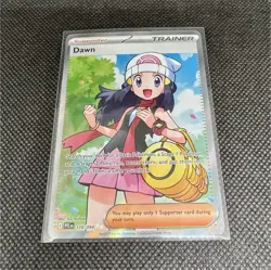 Pokemon Dawn Full Art Holo Trainer 118/094 Me02 Phantasmal Flames English TCG - Image 1