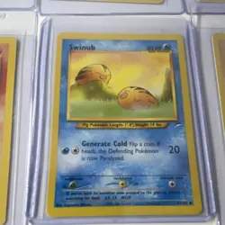 Pokemon TCG Neo Destiny 2000 7 Card Lot Dark Croconaw Slugma Swinub Gastly NM - Image 4
