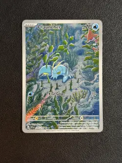Clauncher 205/198 Illustration Rare Scarlet & Violet Base Set Pokemon TCG NM - Image 1