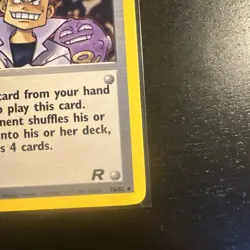 Pokemon TCG Imposter Oak's Revenge Team Rocket Card 76/82 - Image 4