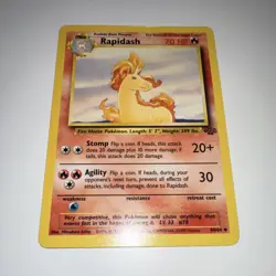 Pokemon TCG Base Set Card Lot - Flareon 19/64 & Rapidash 44/64 (1999, English) - Image 4