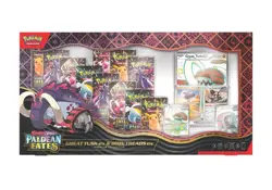 Pokemon TCG Presale: Paldean Fates Great Tusk Iron Threads Ex Premium Collection - Image 1