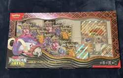 Pokemon TCG Presale: Paldean Fates Great Tusk Iron Threads Ex Premium Collection - Image 2