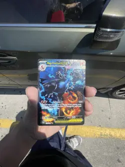 Mega Charizard X EX SIR 125/094 (English) Phantasmal Flames Pokemon TCG - Image 1