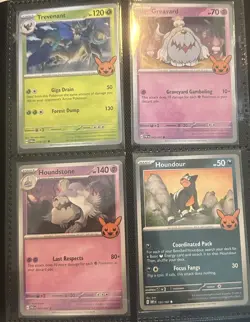 Pokemon Trick Or Trade 2024 Complete Master Set - 30 sleeved Halloween cards NM - Image 3