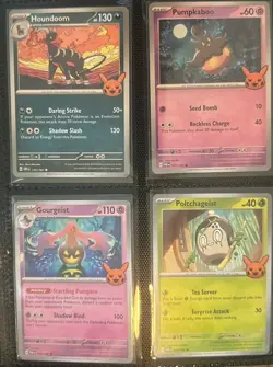 Pokemon Trick Or Trade 2024 Complete Master Set - 30 sleeved Halloween cards NM - Image 4