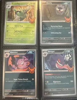 Pokemon Trick Or Trade 2024 Complete Master Set - 30 sleeved Halloween cards NM - Image 5