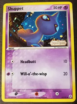 Shuppet 63/92 Legend Maker Reverse Holo | Pokemon TCG - Image 1