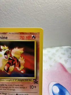 1999 Pokemon Wizards Black Star Promos Arcanine #6 - Image 3