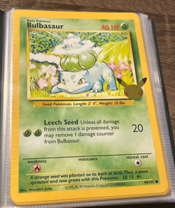 Pokemon First Partner Pack 25th Anniversary Jumbo Cards Complete Set And Binder - Image 2