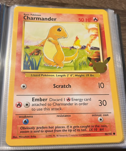 Pokemon First Partner Pack 25th Anniversary Jumbo Cards Complete Set And Binder - Image 3