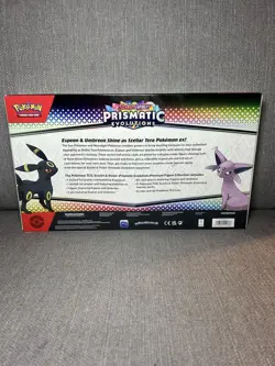 Pokemon TCG Prismatic Evolutions Premium Figure Collection – New/Sealed || - Image 2