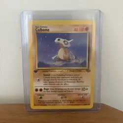 Cubone 1st Edition Jungle 50/64 Pokemon TCG (PACK FRESH) - Image 1