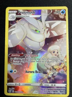 Pokemon Frosmoth TG04/TG30 ASR Astral Radiance Trainer Gallery NM W/Toploader - Image 2