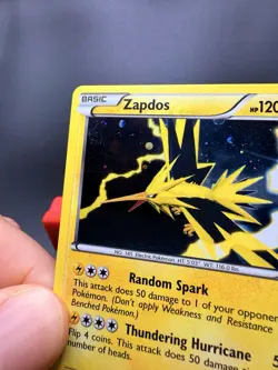 Zapdos (Cosmos Holo) Next Destinies 41/99 Rare Pokemon Card LP/NM - Image 2