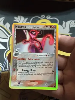 Pokemon Mewtwo 12/113 Ex Delta Species Holo ENG NM-/LP+ - Image 2