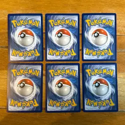 Pikachu Holo 7/15 McDonald's Promo Pokemon Card Bundle 6X CARDS - Image 2