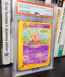 2003 Pokemon Aquapolis Slowking #34 Non-holo PSA Gem Mint 10 - Image 2