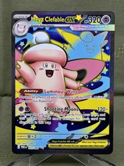 2026 Pokemon Mega Clefable ex Ultra Rare Holofoil ME03: Perfect Order 103/088 EN - Image 1
