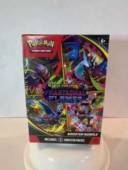 Pokemon Mega Evolution Phantasmal Flames Booster Bundle Sealed - Image 1