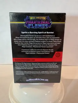 Pokemon Mega Evolution Phantasmal Flames Booster Bundle Sealed - Image 2