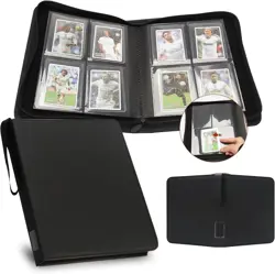 Binder for Toploader Card Storage for Top Loader Holds 96 Cards 4 Pocket Card - Image 1