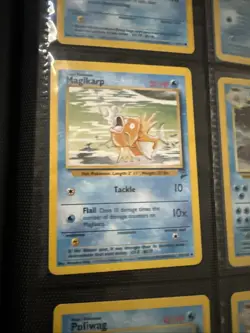 Vintage Pokemon Water Type Lot Of 9 - Base - Jungle - Fossil Era - Gyarados 1999 - Image 5