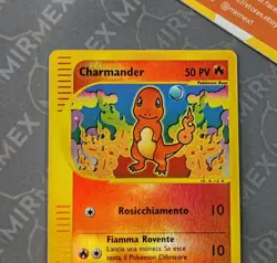 Pokemon Charmander 98/165 Expedition Base Set Italiano Reverse Holo - Image 4