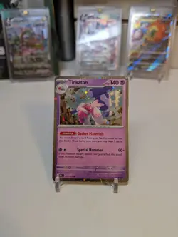 Pokemon TCG Tinkaton Paldea Evolved 105/193 Cosmos Holo EU Exclusive Promo Nm - Image 1