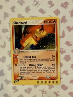 2003 Pokemon EX Dragon Charizard 100/97 Secret Rare Holo Vintage MP/HP - Image 1