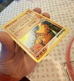 2003 Pokemon EX Dragon Charizard 100/97 Secret Rare Holo Vintage MP/HP - Image 2