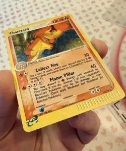 2003 Pokemon EX Dragon Charizard 100/97 Secret Rare Holo Vintage MP/HP - Image 5