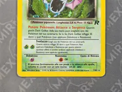 Pokemon Dark Golbat 7/82 Team Rocket Italiano Holo - Image 4
