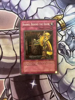 (VHL) Yugioh Barrel Behind the Door PGD-095 Super Rare Unlimited MP - Image 1