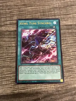 Yugioh! Kewl Tune Synchro PHRE-EN039 Ultra Rare 1st Edition Near Mint - Image 1