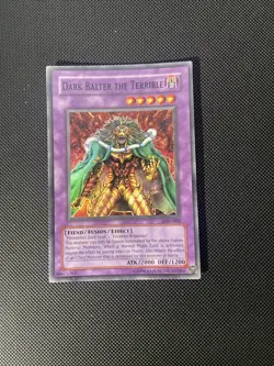 Yugioh! Dark Balter The Terrible LOD-002 Legacy of Darkness Super Rare - LP - Image 1