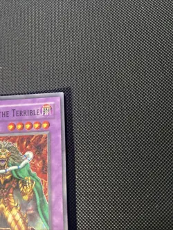 Yugioh! Dark Balter The Terrible LOD-002 Legacy of Darkness Super Rare - LP - Image 2