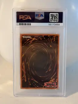 Yugioh 2003 Gemini Elf LON-000 1st Edition PSA 9 MINT Secret Rare - Holo Bleed - Image 2