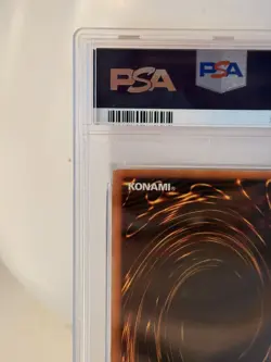 Yugioh 2003 Gemini Elf LON-000 1st Edition PSA 9 MINT Secret Rare - Holo Bleed - Image 3