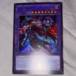 Konami Dark Magician of Destruction Fusion Spellcaster Holo Yu-Gi-Oh! - Image 1